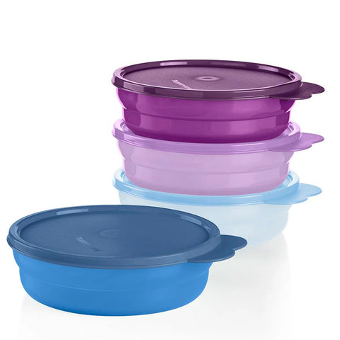 Tupperware cuencos desayuno microondas apilables, ideales para desayunos rápidos