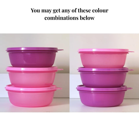 Tupperware diseño modular apilable para ahorrar espacio en cocina y refrigerador.