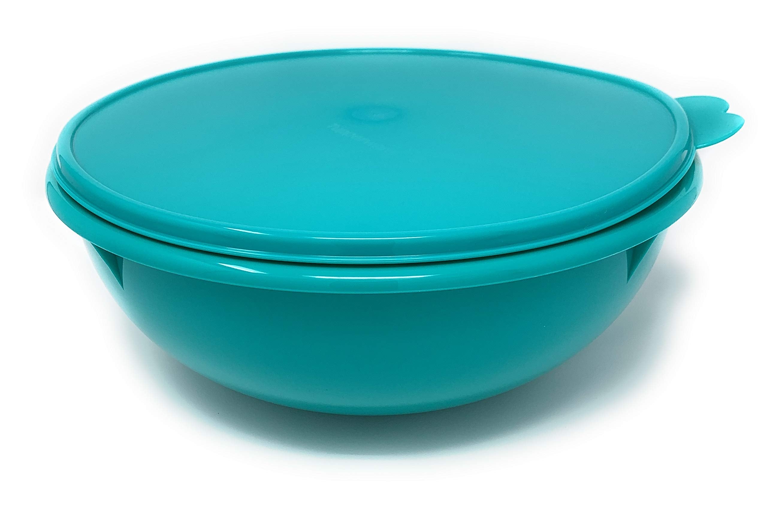 Tupperware Fix N Mix bol grande azul turquesa para mezclar y servir