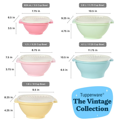 Tupperware Heritage almacenamiento eficiente, diseño clásico para organización diaria.