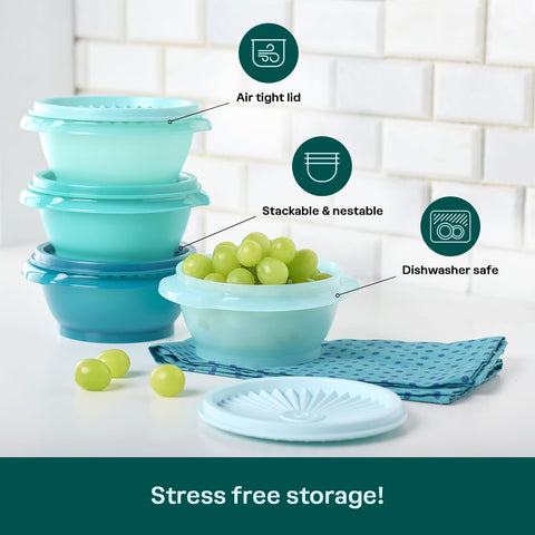 Tupperware Heritage apto para lavavajillas simplifica limpieza diaria.