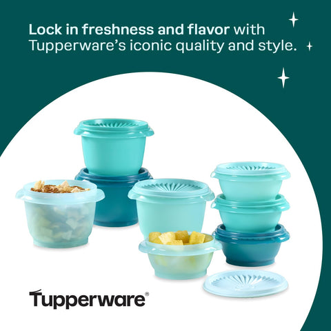 Libre de BPA y seguro para alimentos, Tupperware Heritage ofrece tranquilidad.