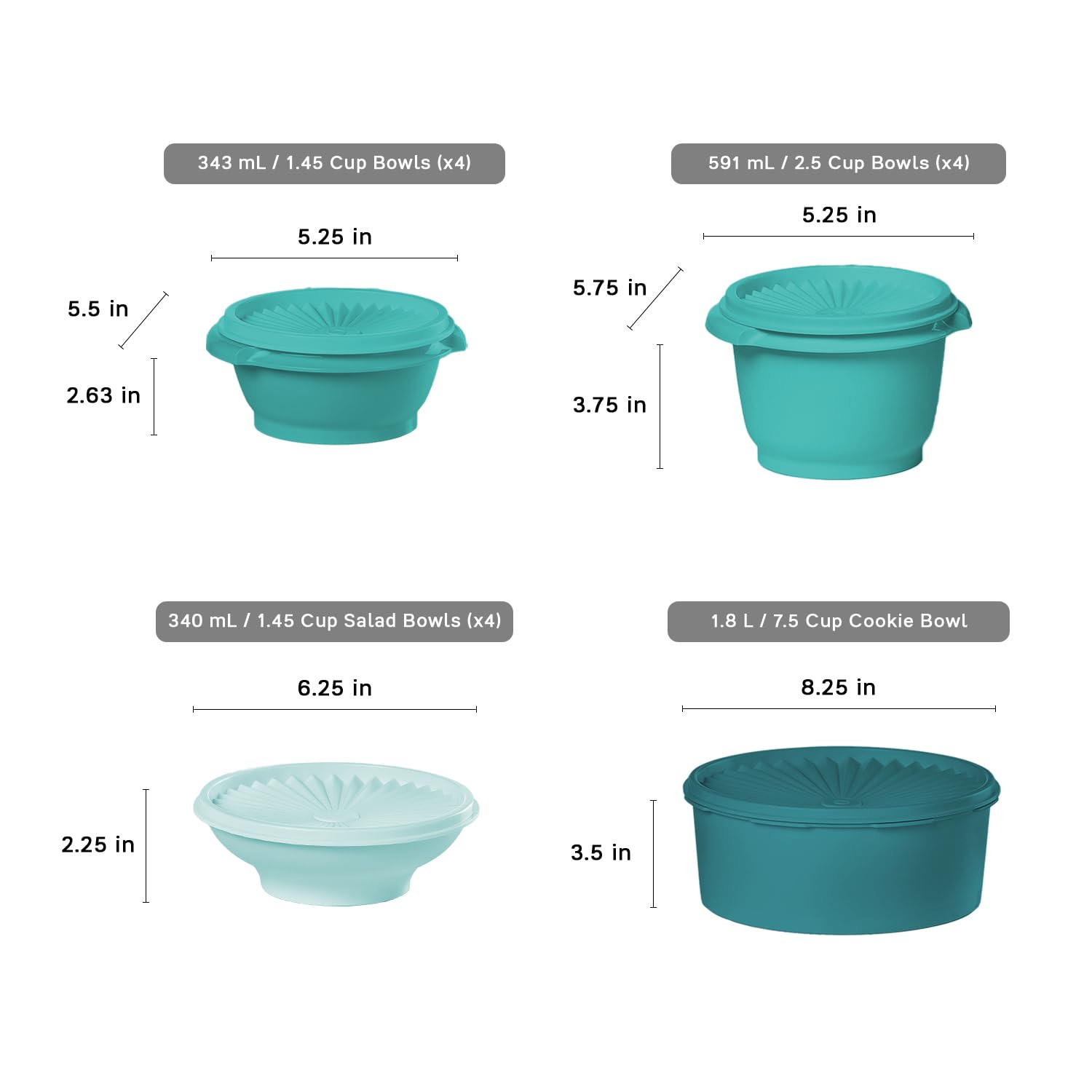 Tupperware Heritage muestra un diseño vintage para la cocina.