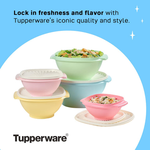 Tupperware Heritage libre de BPA, seguridad para almacenamiento diario.