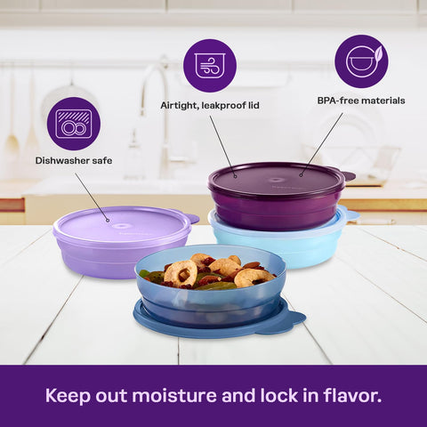 Tupperware material libre de BPA, duradero para uso diario