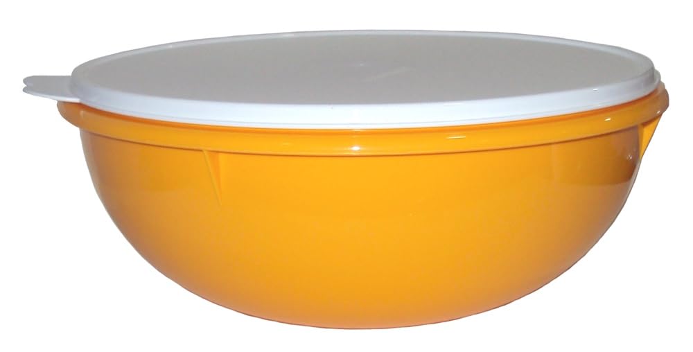 Tupperware Fix N Mix Bowl con tapa sellante, ideal para mezclar y transportar grandes porciones.