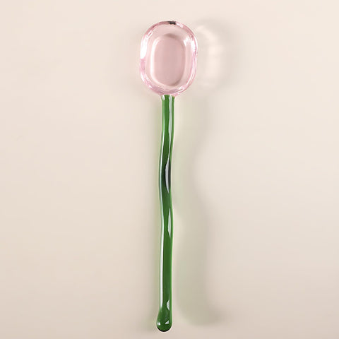 Cucharas de 15,5 cm Turbokey de vidrio ideales para servir