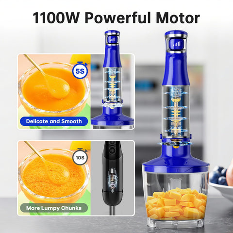 turelar batidora de inmersión control pulso para emulsiones precisas