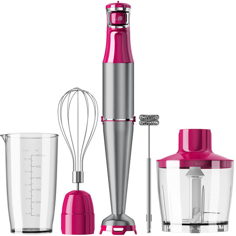 Batidora de mano Turelar 1100W para purés suaves en casa.
