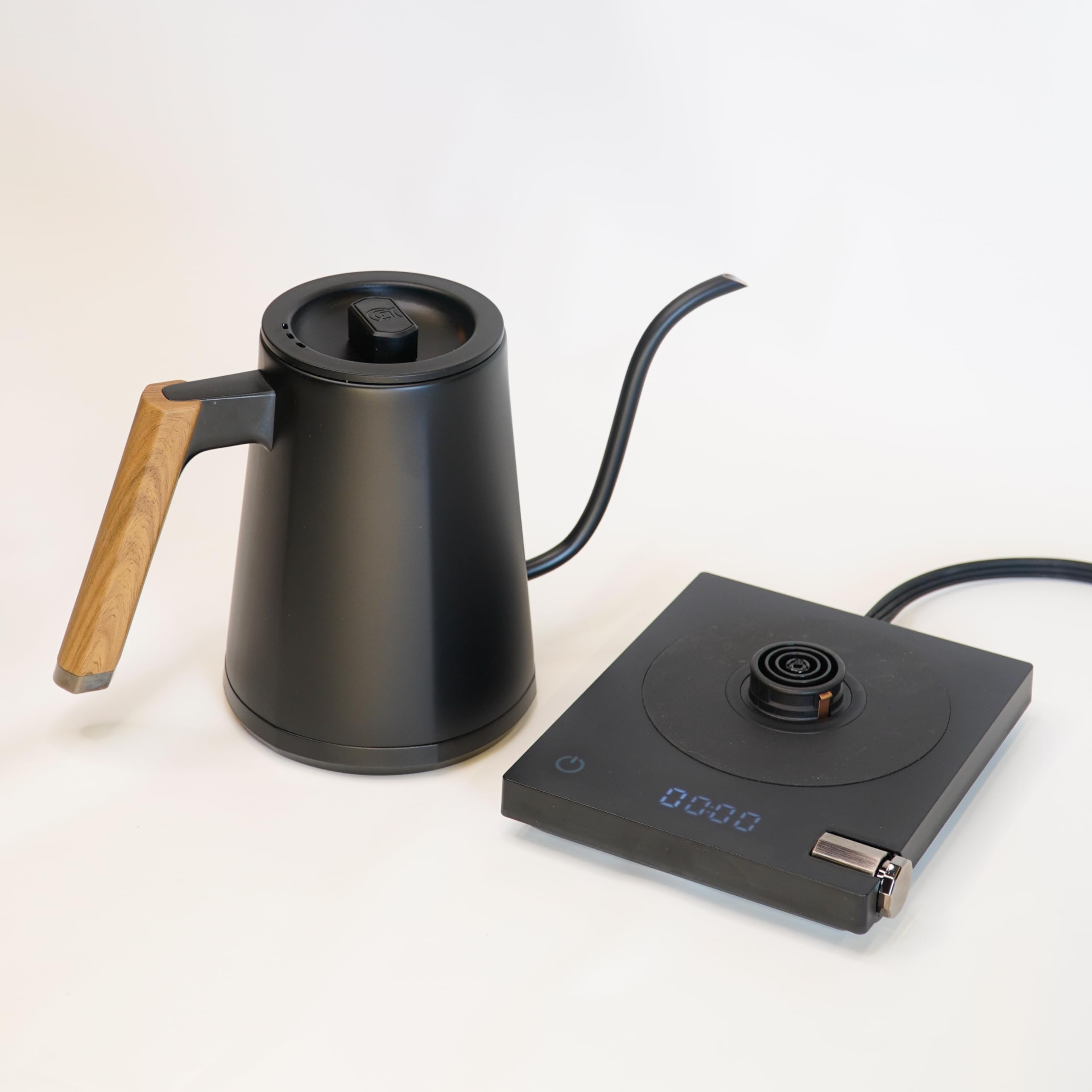 Turin Hervidor eléctrico 600 ml mango ergonómico para verter cómodo