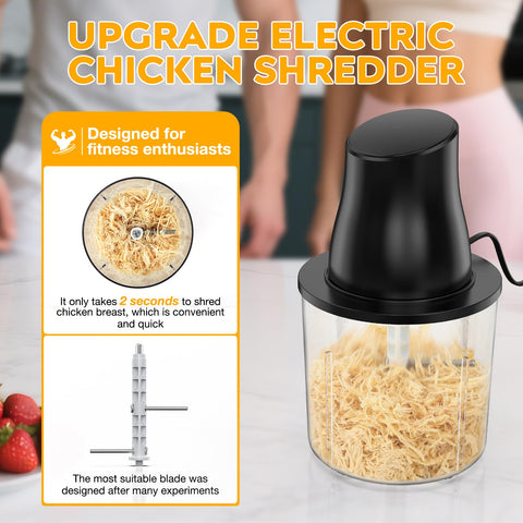 TURNRISE Desmenuzadora-hojas-S-frutas-verduras: triturado suave para salsas y purés