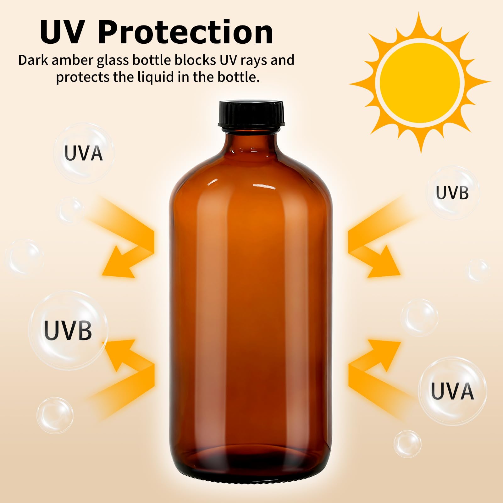 Turvono protección UV evita deterioro y mantiene aroma.