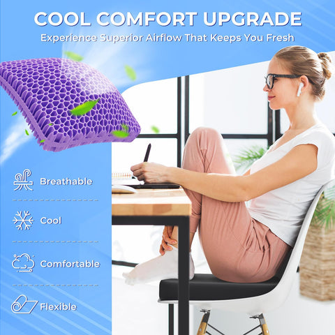 TushGuard diseño enfriamiento patentado mejora ventilación y reduce sudor