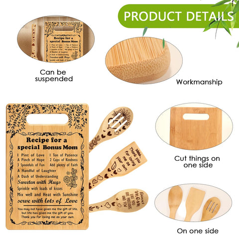 TuSuQing juego de regalo de bambú para la cocina.