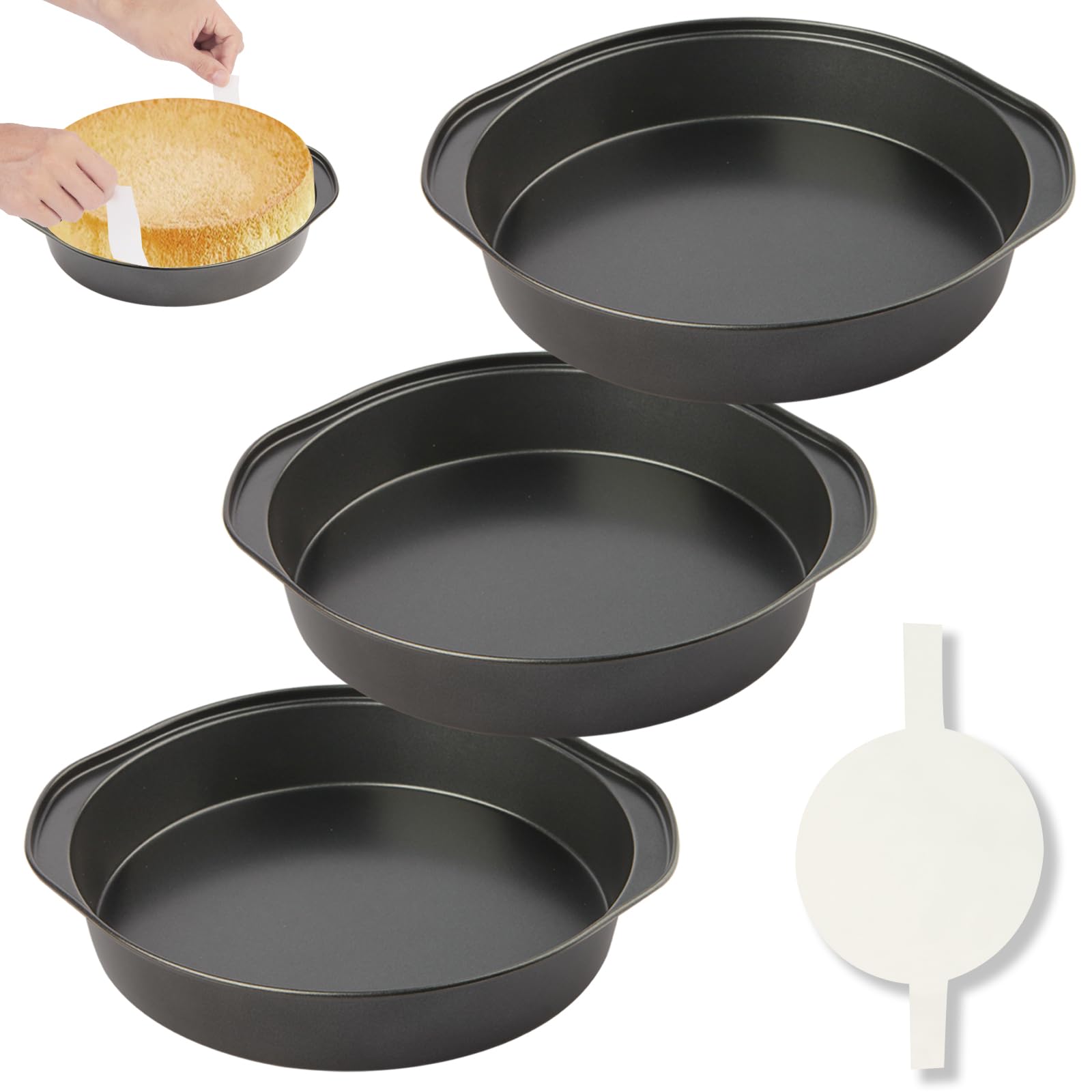 Molde Tutikuki 6 pulgadas con tres piezas para hornear.
