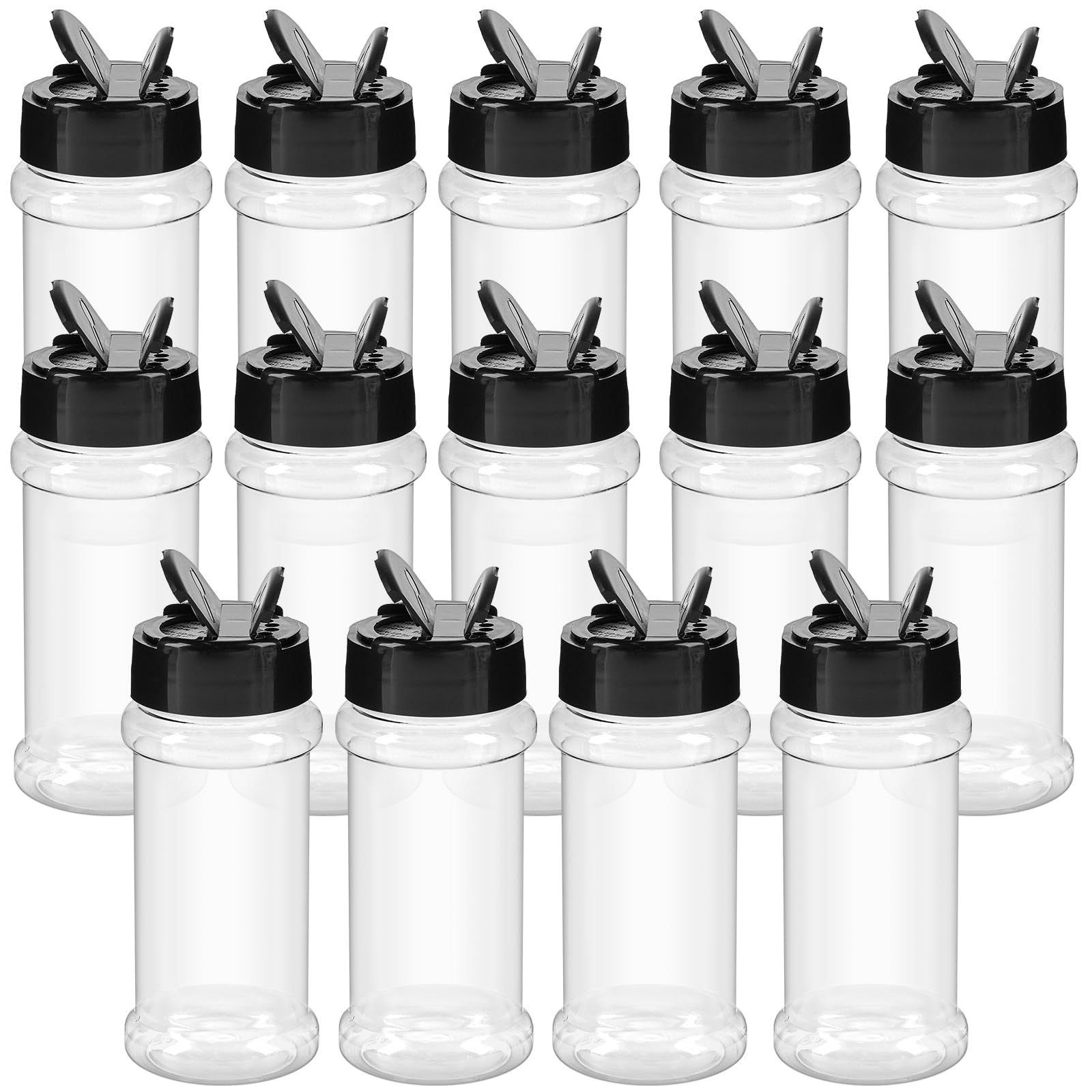 Frascos TUZAZO de 90 ml para especias, a la vista y fáciles de medir.