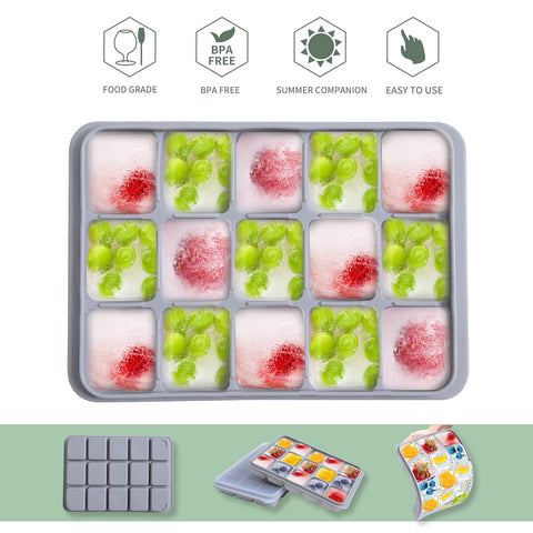 Tvmania dimensiones bandeja hielo 7-3x5-1-2, tamaño ideal para cócteles.