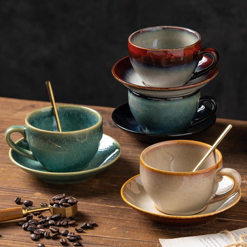 Tvvtuww taza apta microondas horno lavavajillas porcelana.