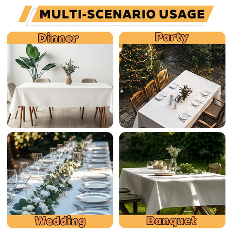 Mantel TwinRPET para bodas y eventos, añade elegancia.