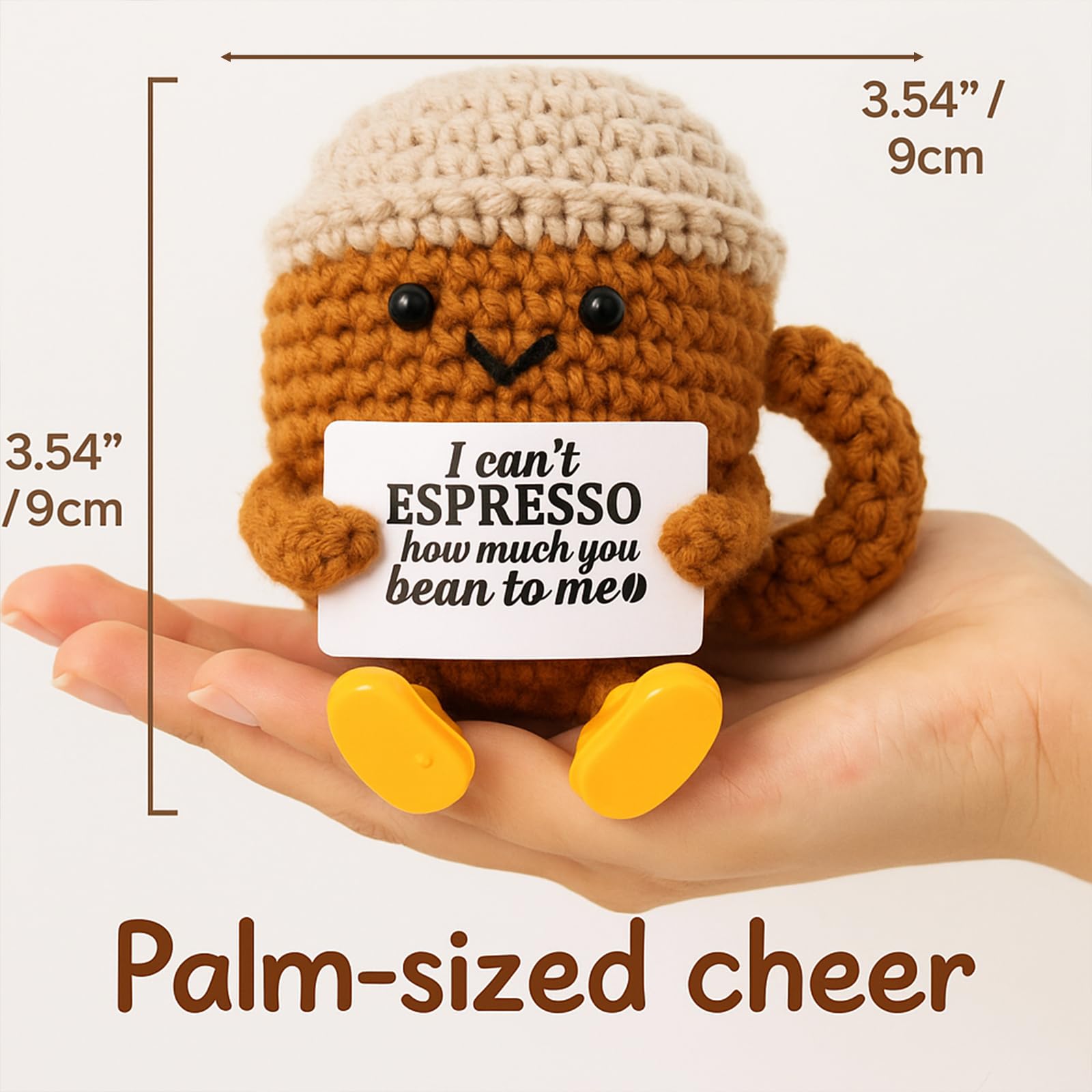 TWPER detalle taza crochet para aniversario, toque artesanal y tierno