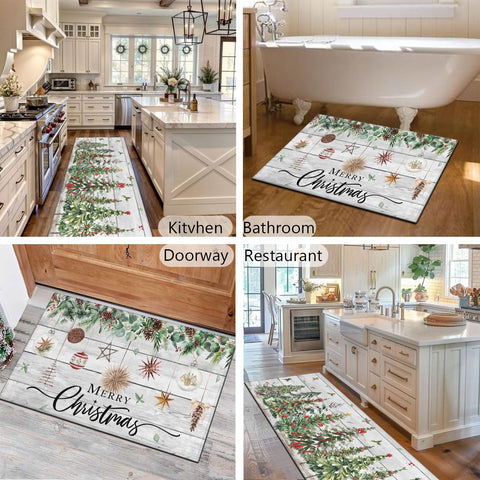Twyt Decor alfombra lavable de cocina, mantenimiento sencillo para uso diario.
