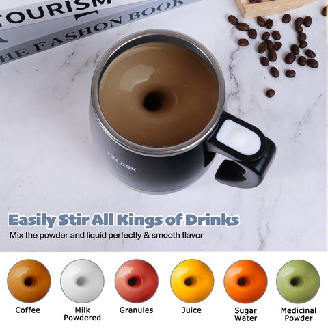 TXLOOK mezcla rápida y automática para bebidas sin grumos.