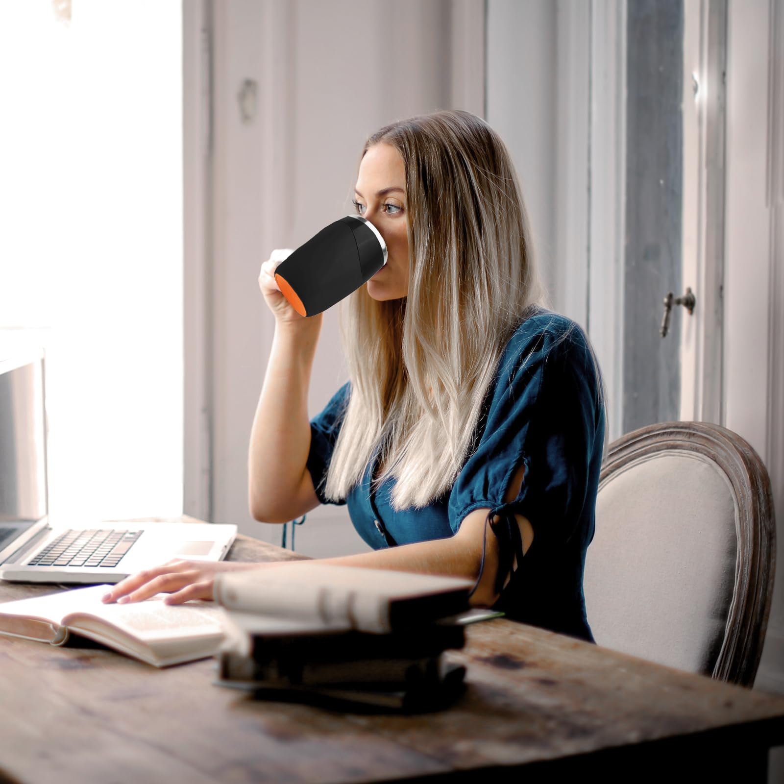 TXLOOK Taza Diseño Ergonomico: forma ergonómica para un agarre cómodo.