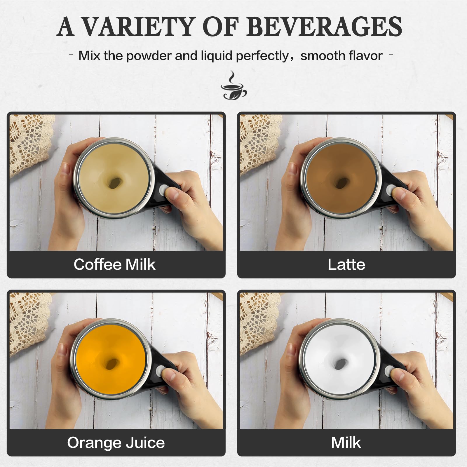 TXLOOK Taza Doble Pared: diseño que evita quemaduras y facilita limpieza.