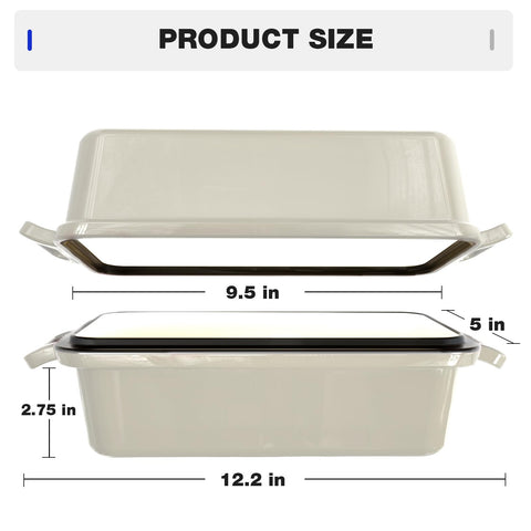 Tydanix 9x5, tapa cerrada que conserva vapor para interior tierno y corteza
