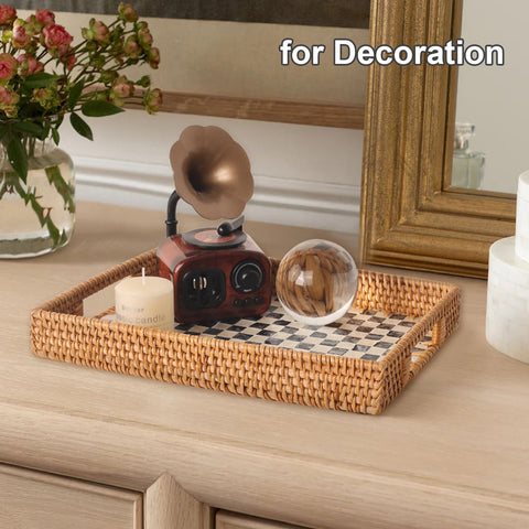 Bandeja Tynulox decorativa para mesa de centro, salones y hoteles