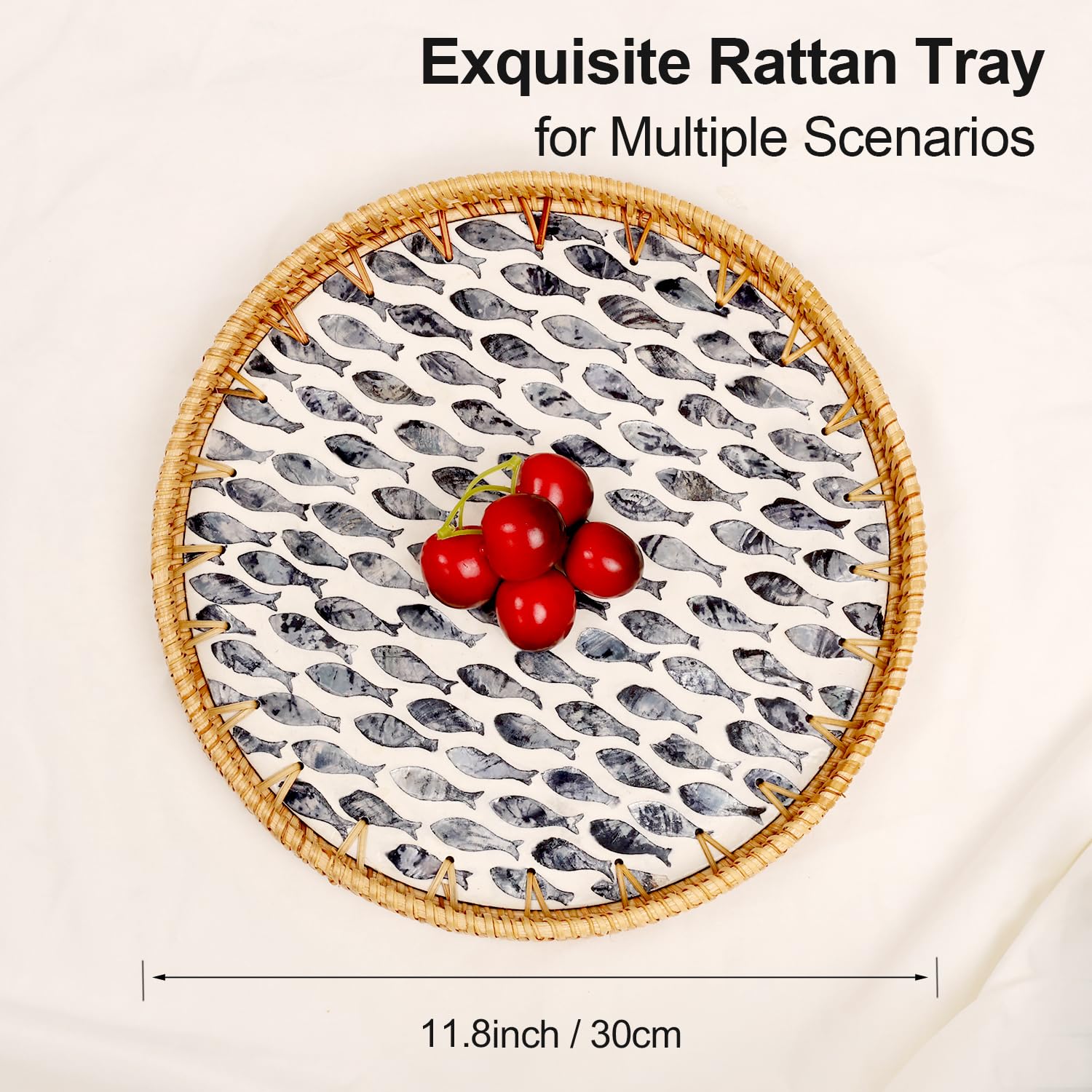 Regalo elegante con bandeja Tynulox, detalle artesanal para el hogar
