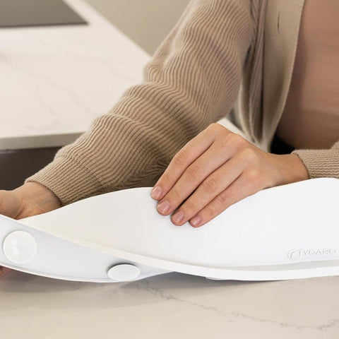 TYOARO protector silicona isla cocina: cobertura amplia sin ocupar encimera.