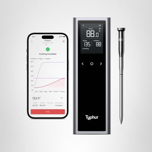 Typhur Sync One, control remoto vía app para monitorear desde cualquier lugar.