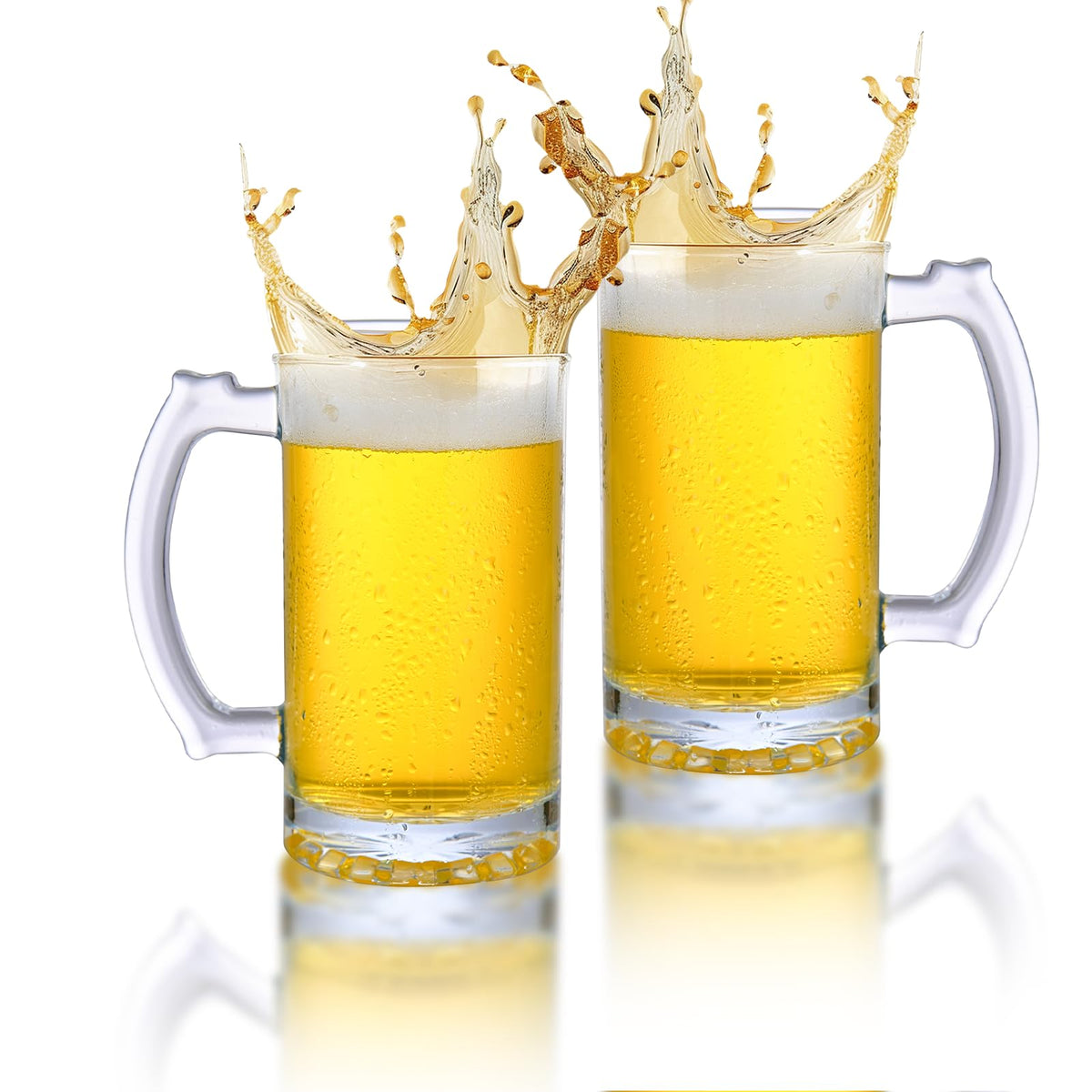 TYQG jarra de cerveza ergonómica con mango cómodo para uso prolongado