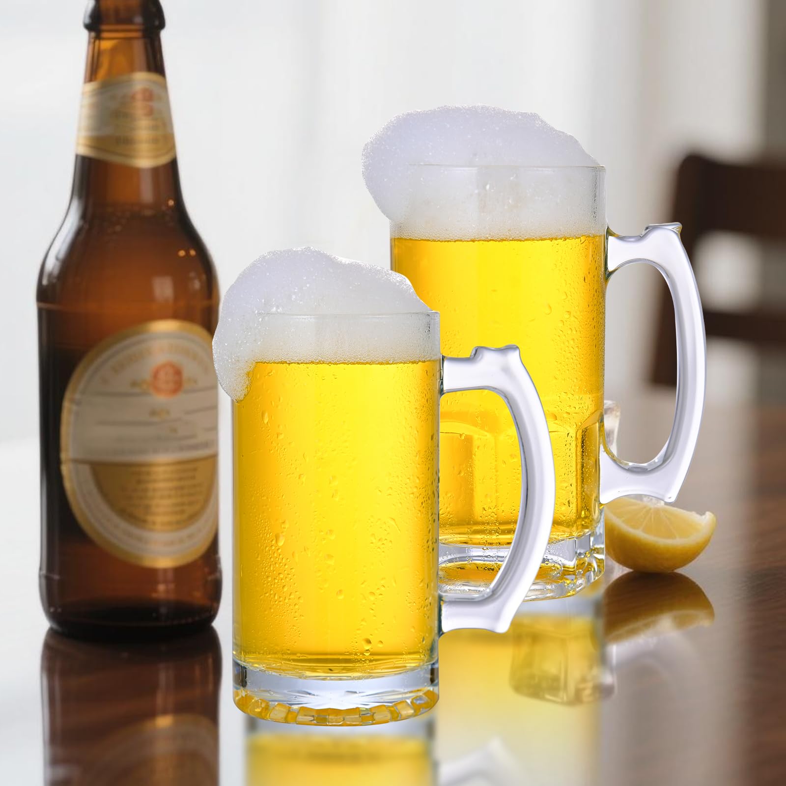 Vaso TYQG de alta claridad para apreciar color y burbujeo