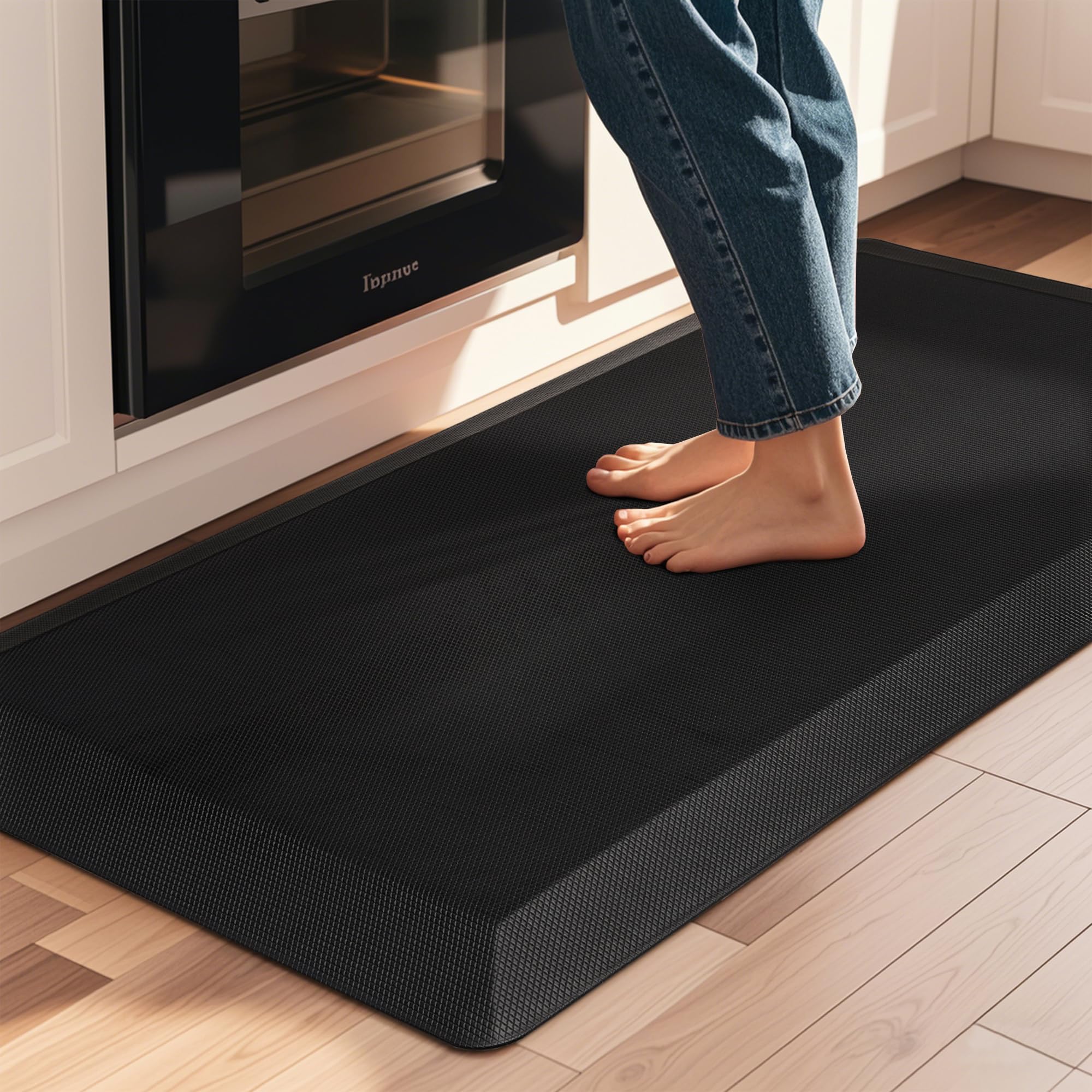 Tyrot Alfombra antifatiga para cocina, 20x39, confort al cocinar