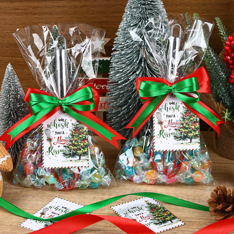 TYUUKL bolsas-plasticas transparentes para presentar regalos de forma clara.