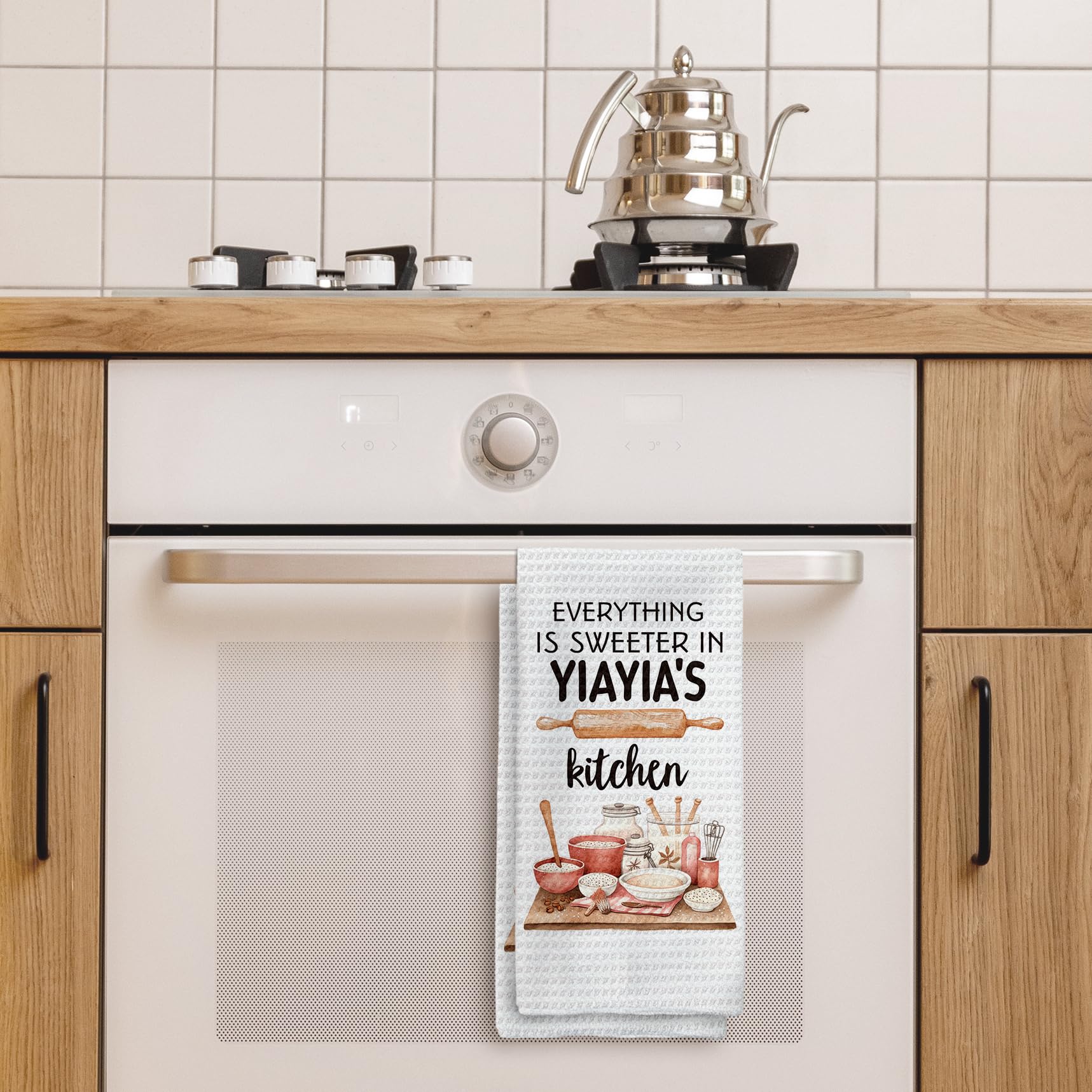 Patrones estacionales de Tzhim Yiayia para decorar cocinas y cuartos de baño.