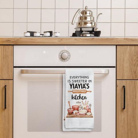Patrones estacionales de Tzhim Yiayia para decorar cocinas y cuartos de baño.