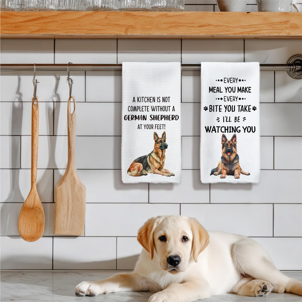 Tzhim toallas lavables con motivos de perros para regalos.