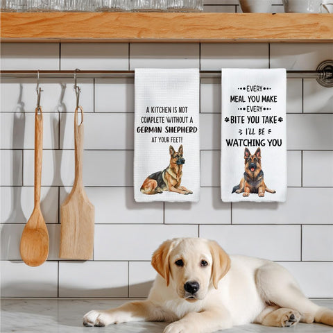 Tzhim toallas lavables con motivos de perros para regalos.