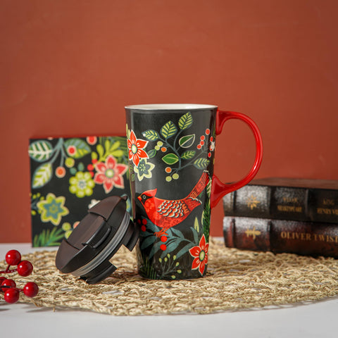 TZSSP taza cerámica apta microondas, retirar tapa al calentar