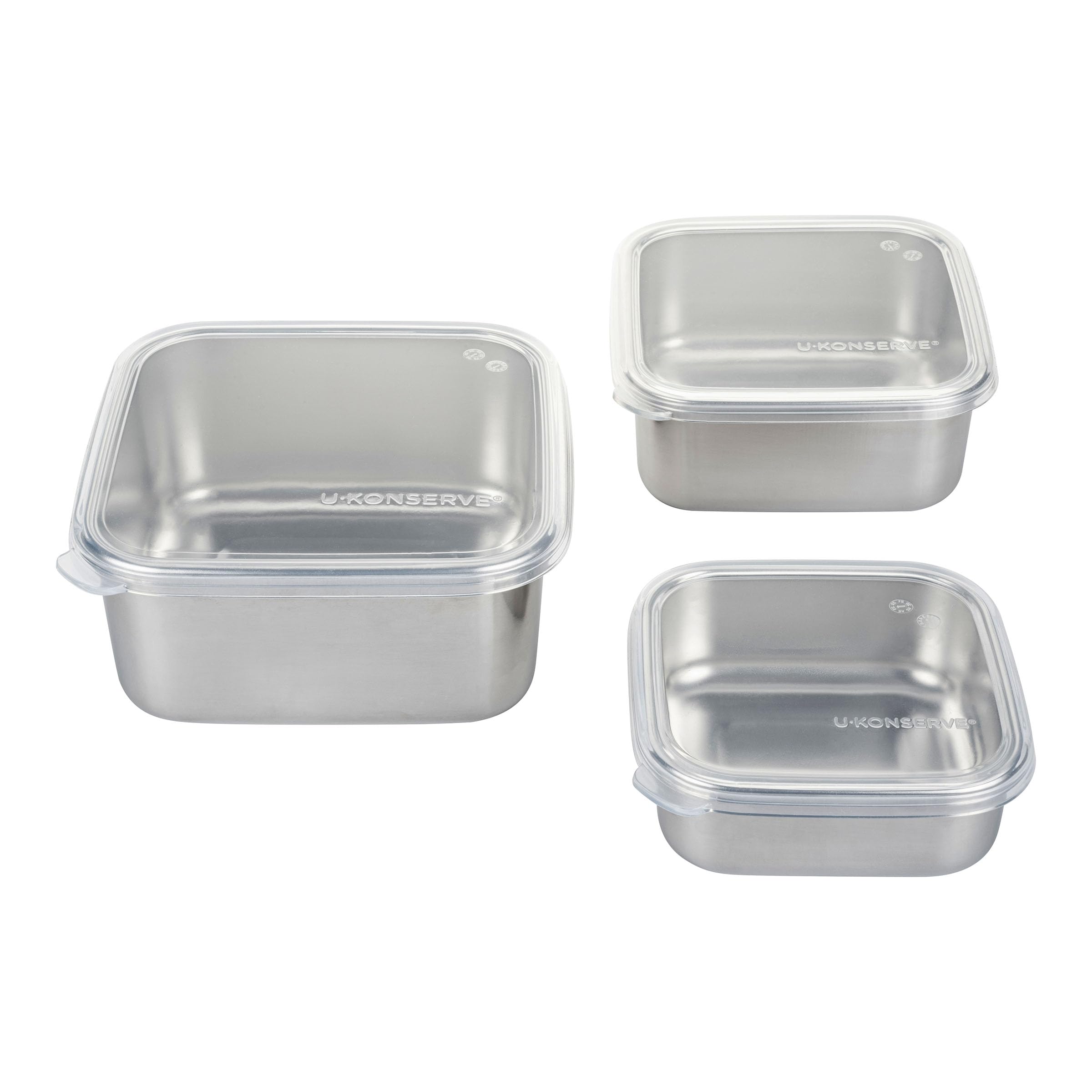 U Konserve contenedor 30 oz, acero inoxidable, tapa de silicona para frescura prolongada.