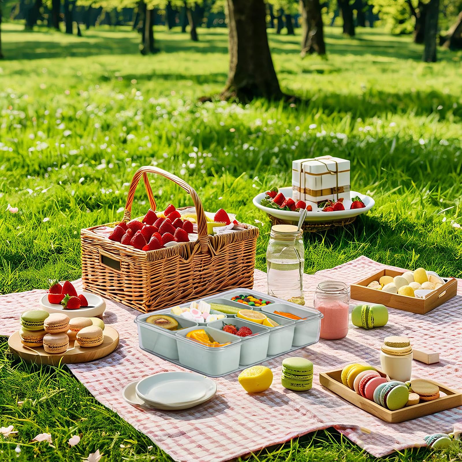 U-QE snackle asa doble para llevar con una mano
