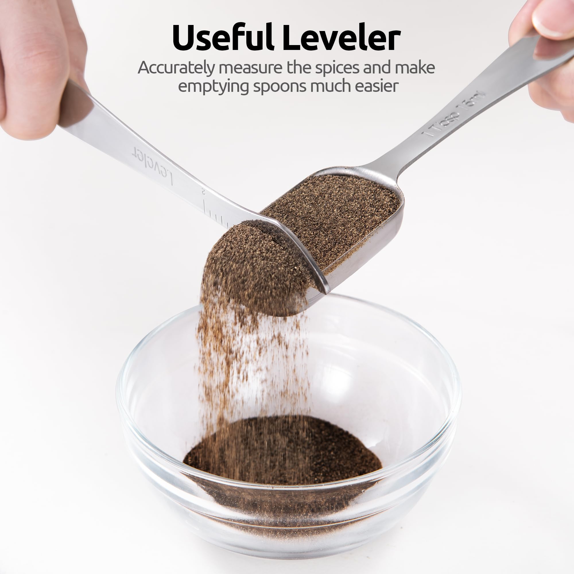 U-Taste juego de cucharas para cocina diaria.