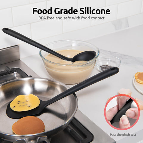 U-Taste espatula silicona punta suave para alimentos delicados