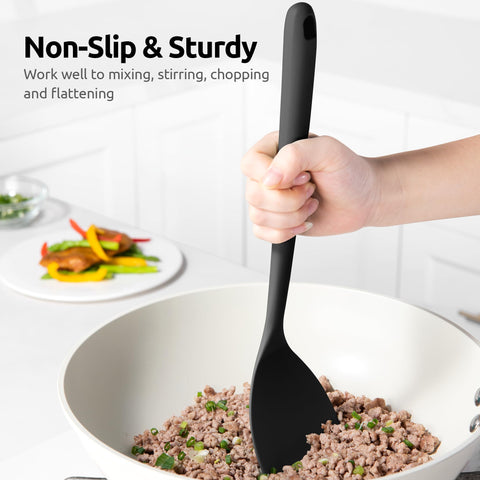 Espátula U-Taste agarre ergonómico para comodidad durante cocción