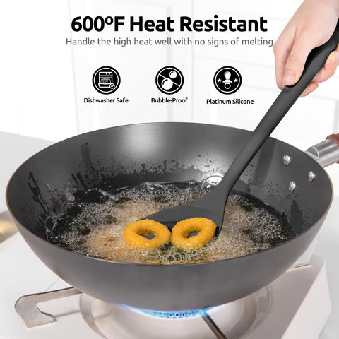 Espátula U-Taste cabeza ancha y ancho de 9,22 cm para levantar alimentos