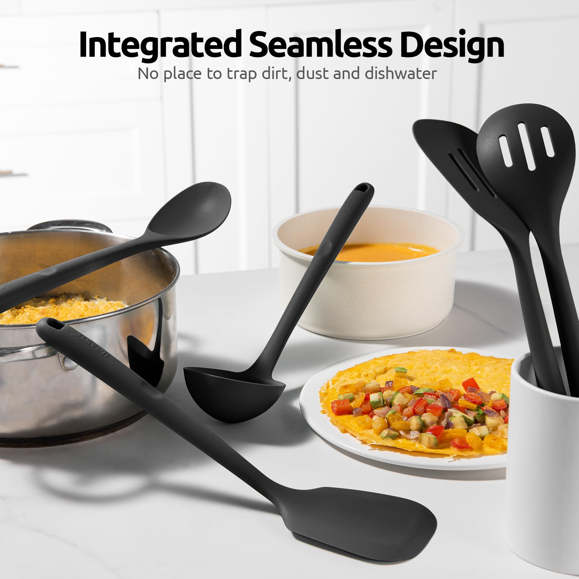 U-Taste juego de 5 piezas con mangos ergonómicos para cocina diaria