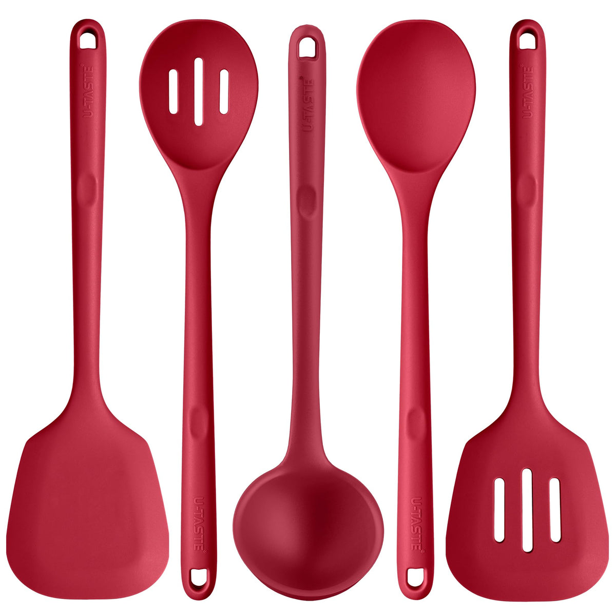 Conjunto U-Taste de silicona de alto calor para saltear sin rayar ollas